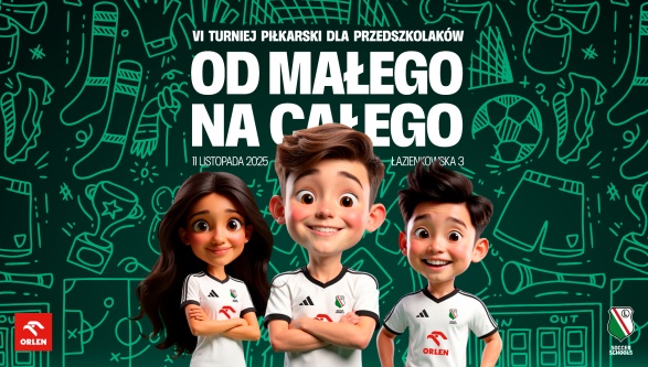 OD MAŁEGO NA CAŁEGO – VI TURNIEJ PIŁKARSKI DLA PRZEDSZKOLAKÓW!